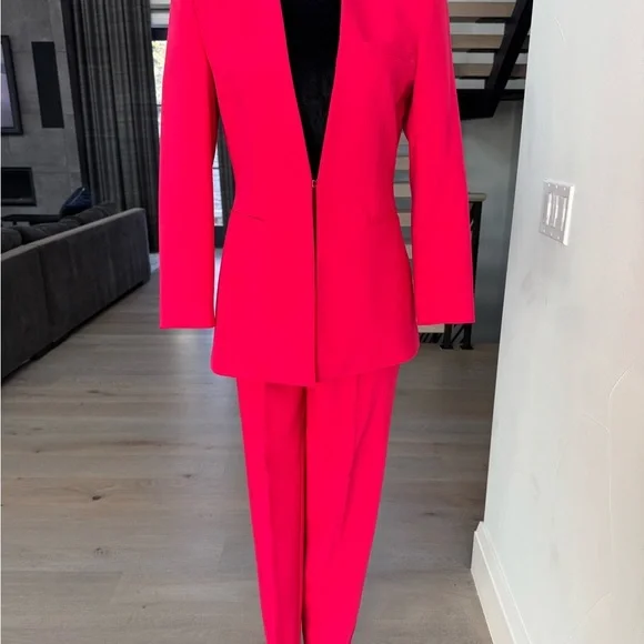 Vibrant Red Suit Set - Picture 3 of 6